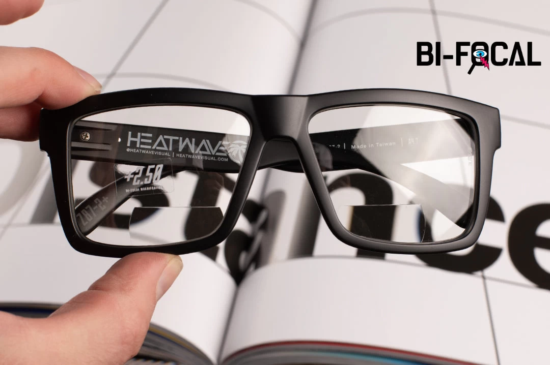 XL VISE Z87 BI-FOCAL Glasses: CLEAR Lens - Image 2