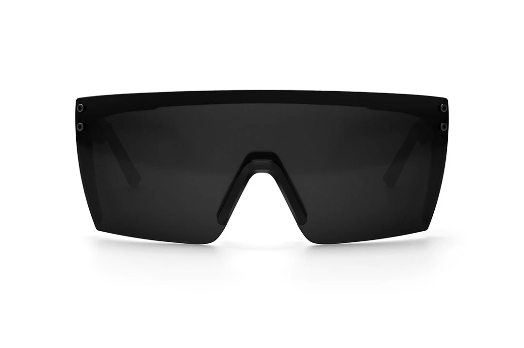 Lazer Face Sunglasses: Black Metal Customs - Image 2