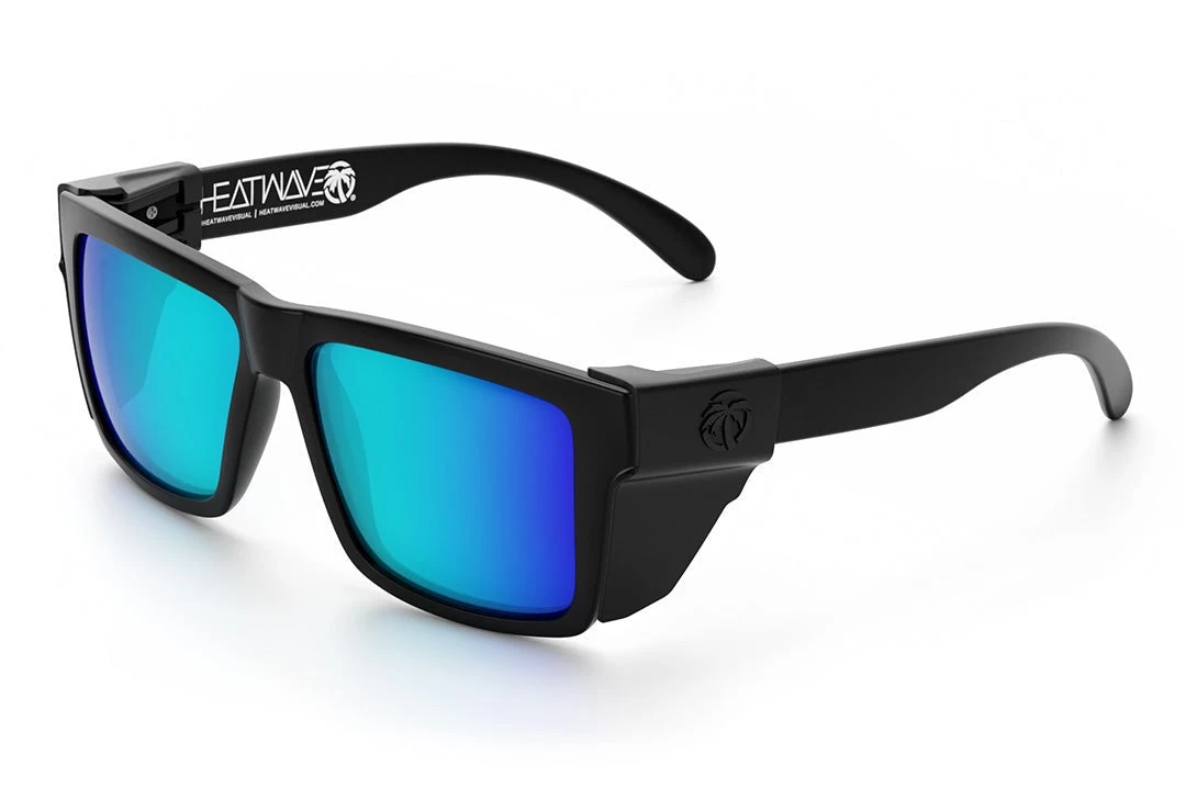 VISE Z87 Sunglasses Black Frame: Galaxy Lens - Image 2