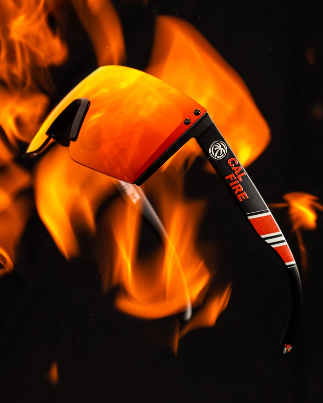Lazer Face Sunglasses: Cal Fire / Muertos Z87 - Image 3