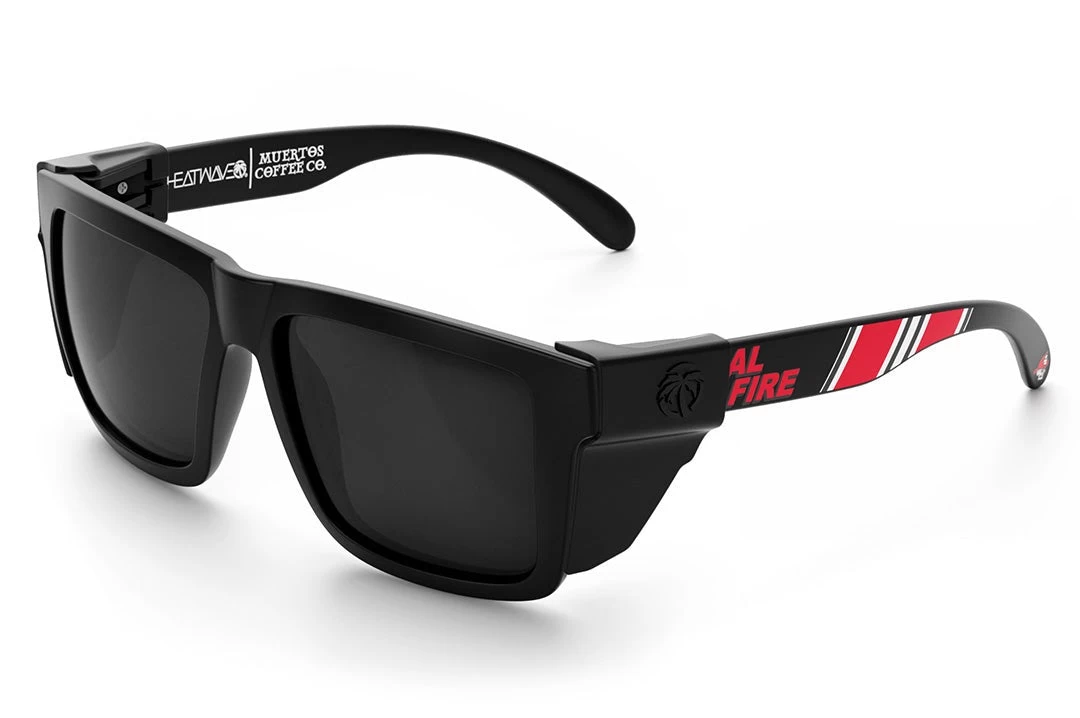 XL VISE Z87 Sunglasses: Cal Fire / Muertos Customs - Image 4