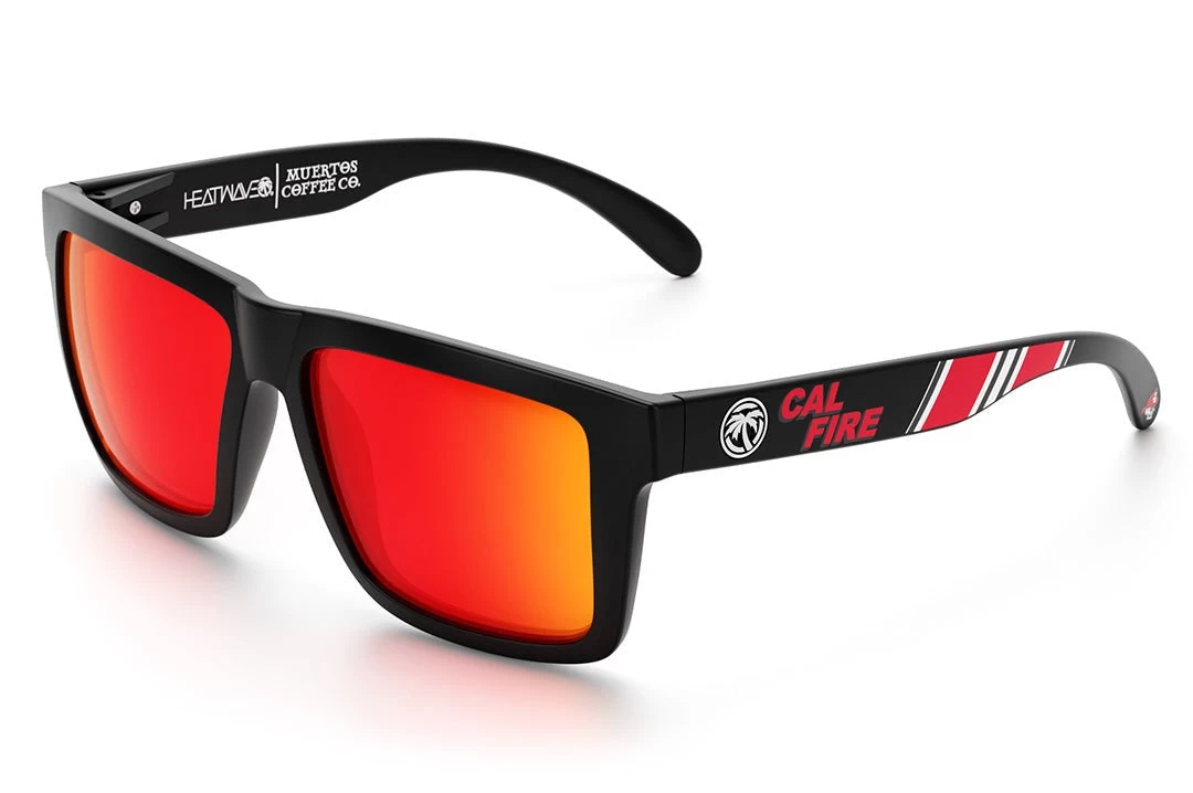 XL VISE Z87 Sunglasses: Cal Fire / Muertos Customs