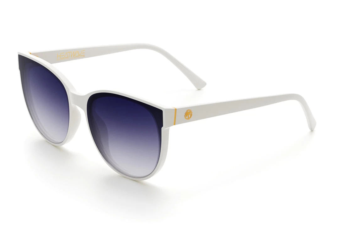 Carat Sunglasses: White - Image 4