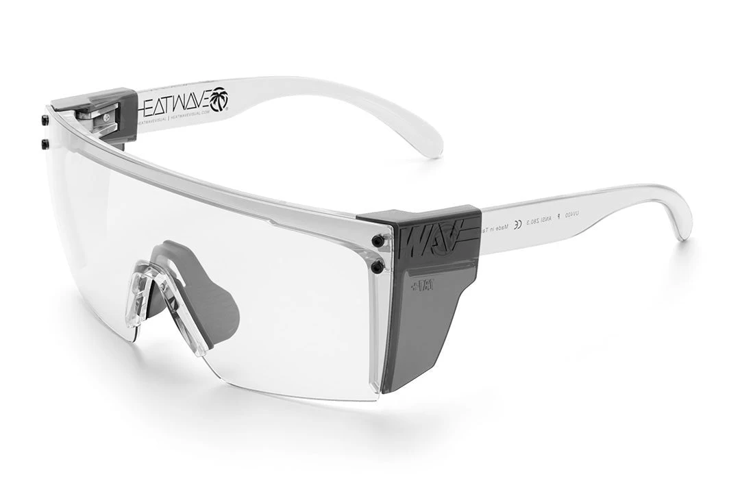 Lazer Face Glasses: Vapor Clear Frame Clear Anti Fog Lens Z87 - Image 5