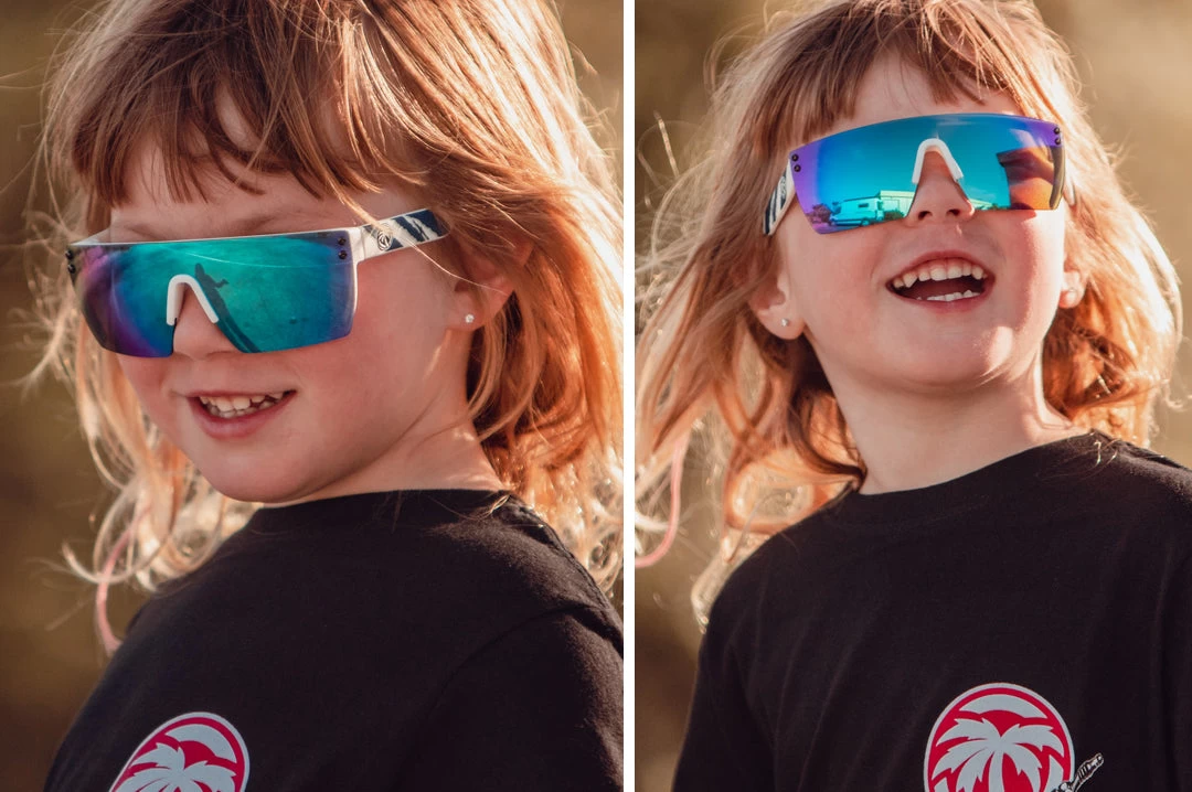 Kids Lazer Face Sunglasses: Fireblade RWB - Image 3