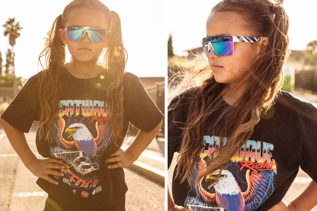 Kids Lazer Face Sunglasses: Fireblade RWB - Image 4