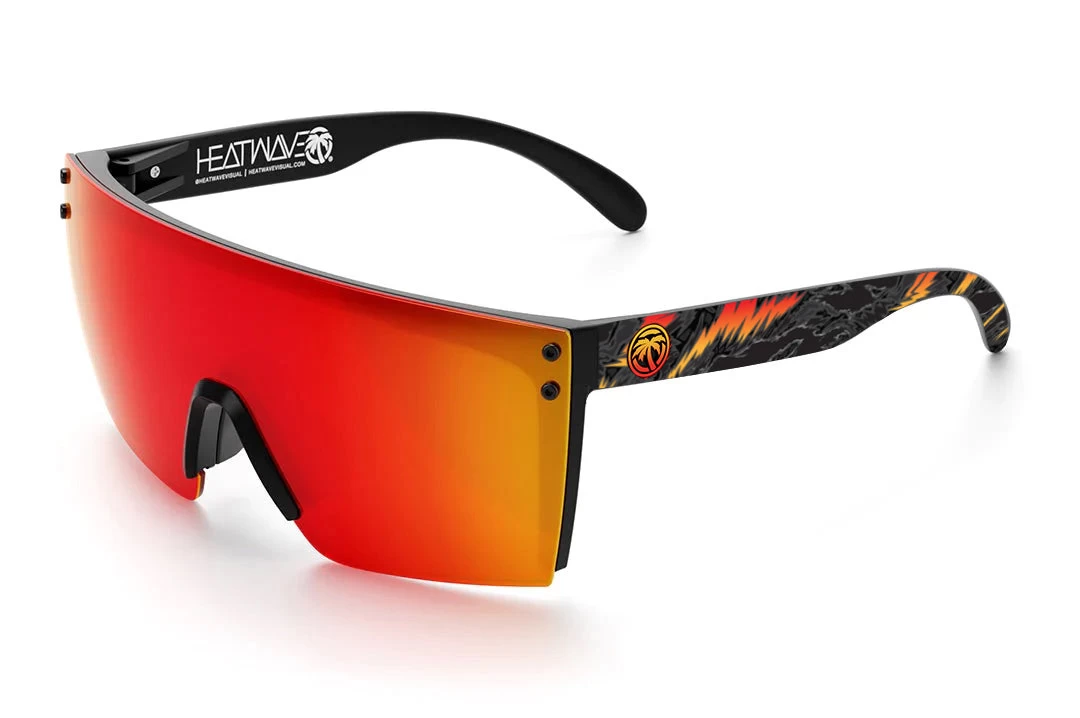 Lazer Face Sunglasses: High Voltage Customs