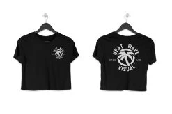 Heat Wave Standard Issue PUFF Ladies Crop Top T-Shirt