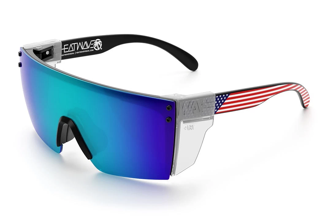 Lazer Face Sunglasses: Stars & Stripes USA Z87 - Image 5