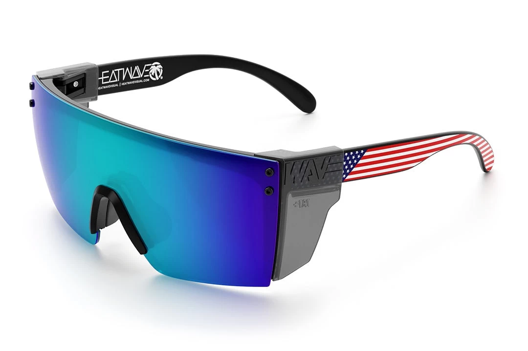 Lazer Face Sunglasses: Stars & Stripes USA Z87 - Image 4