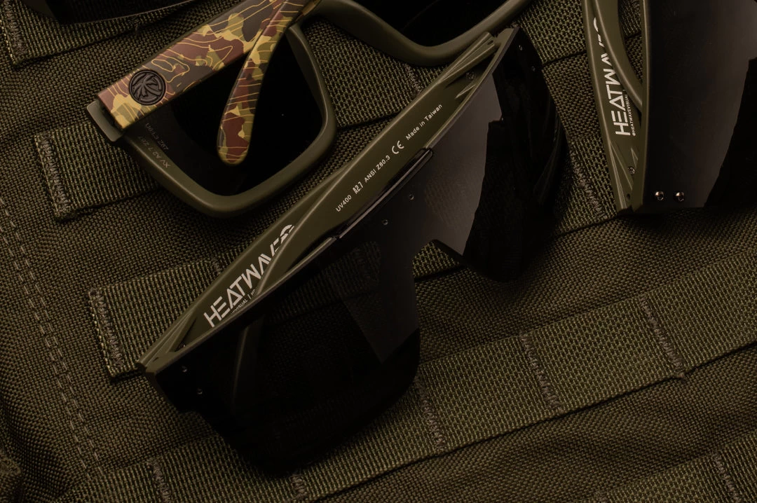 Quatro Sunglasses: Topo Camo - Image 3