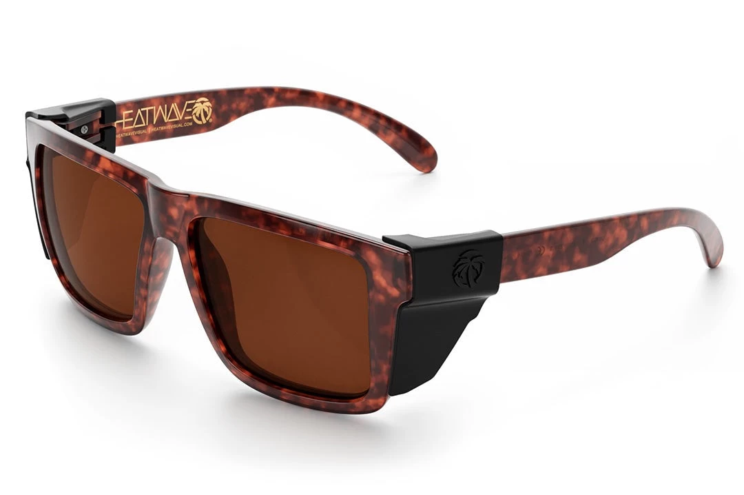 XL VISE Z87 Sunglasses Tortoise Frame: - Image 4