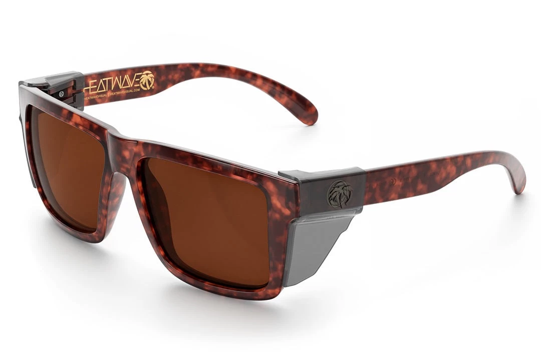 XL VISE Z87 Sunglasses Tortoise Frame: - Image 5
