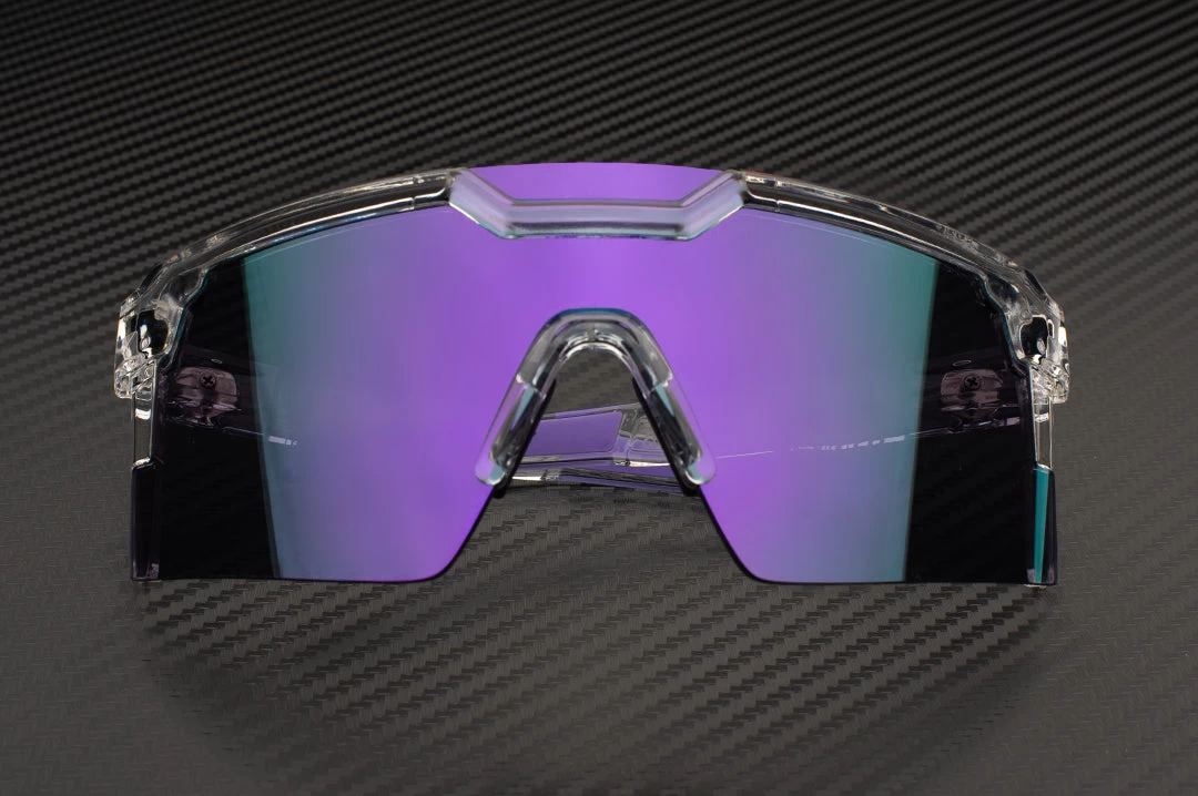 Future Tech Sunglasses: Vapor Clear Frame Ultra Violet Lens Z87+ - Image 3