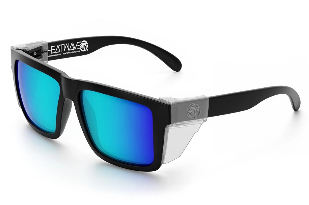 XL VISE Z87 Sunglasses Black Frame: Galaxy Lens - Image 5
