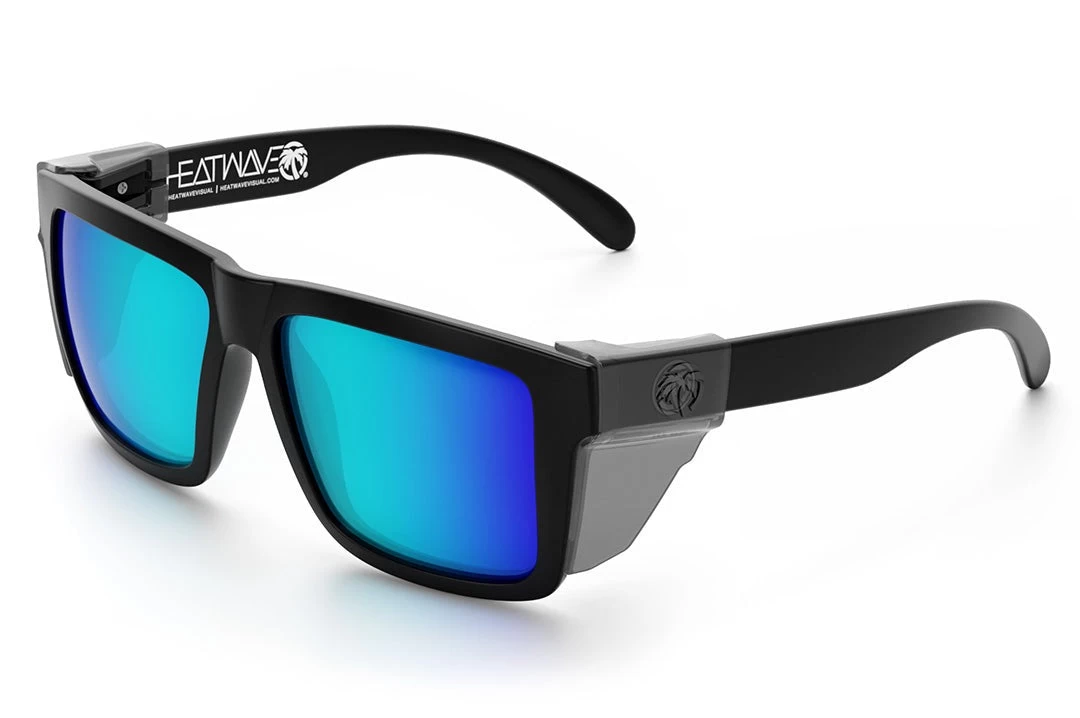 XL VISE Z87 Sunglasses Black Frame: Galaxy Lens - Image 4
