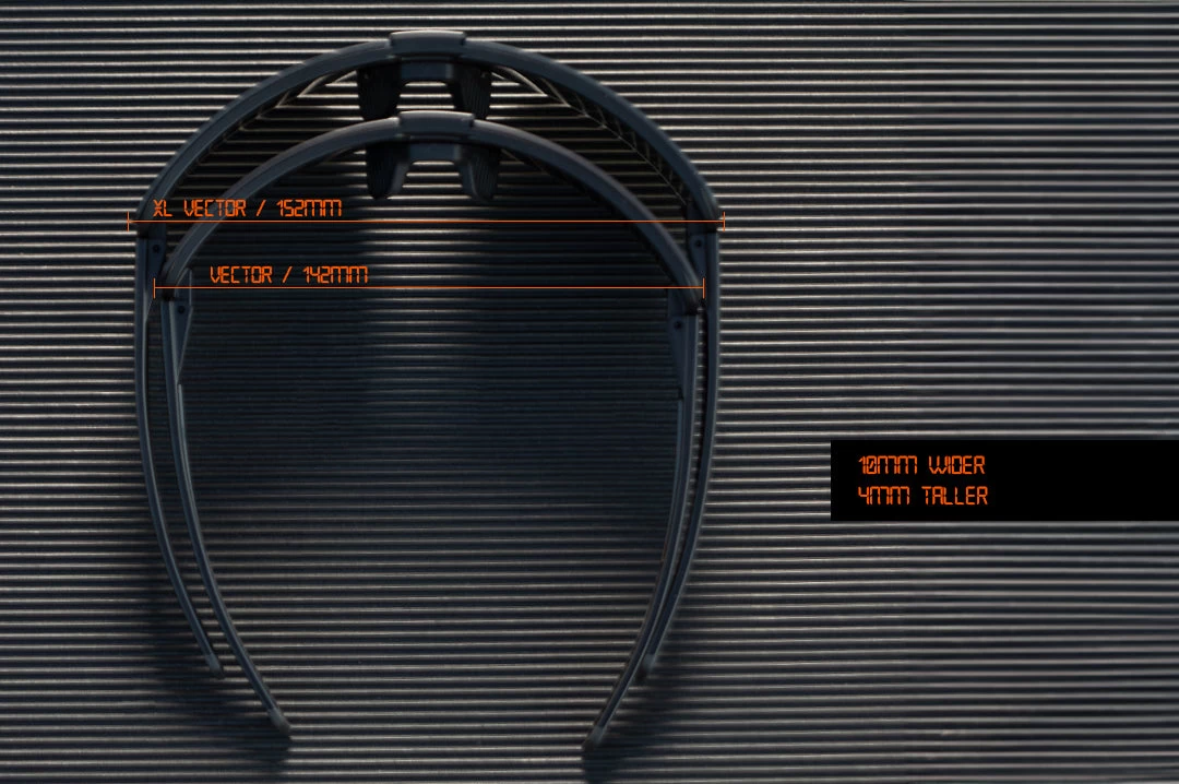 XL Vector Sunglasses: Black Z87+ - Image 5