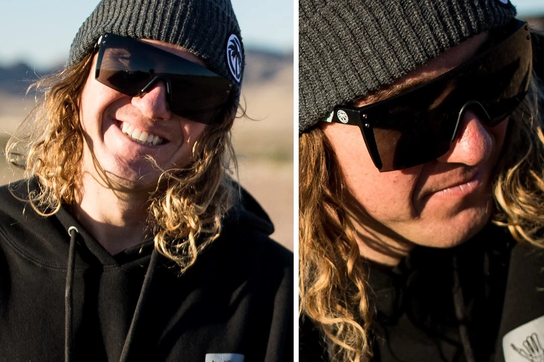 Lazer Face Sunglasses: Black Z87 - Image 11