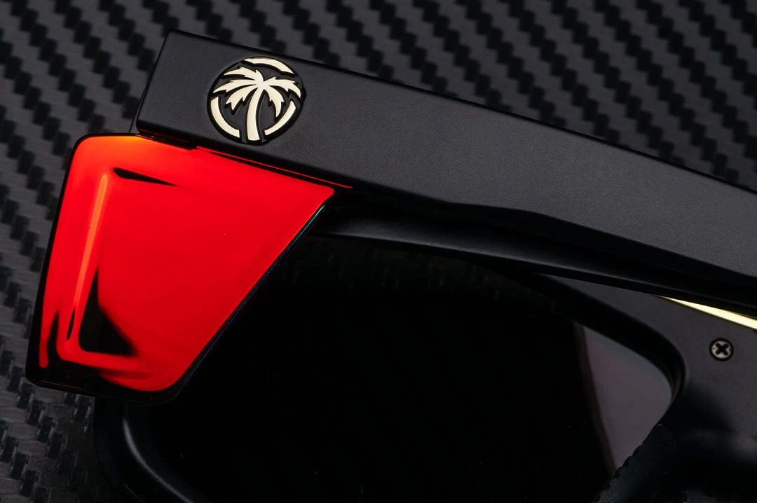 Performance Quatro Sunglasses: Red/Orange Z87+ - Image 7