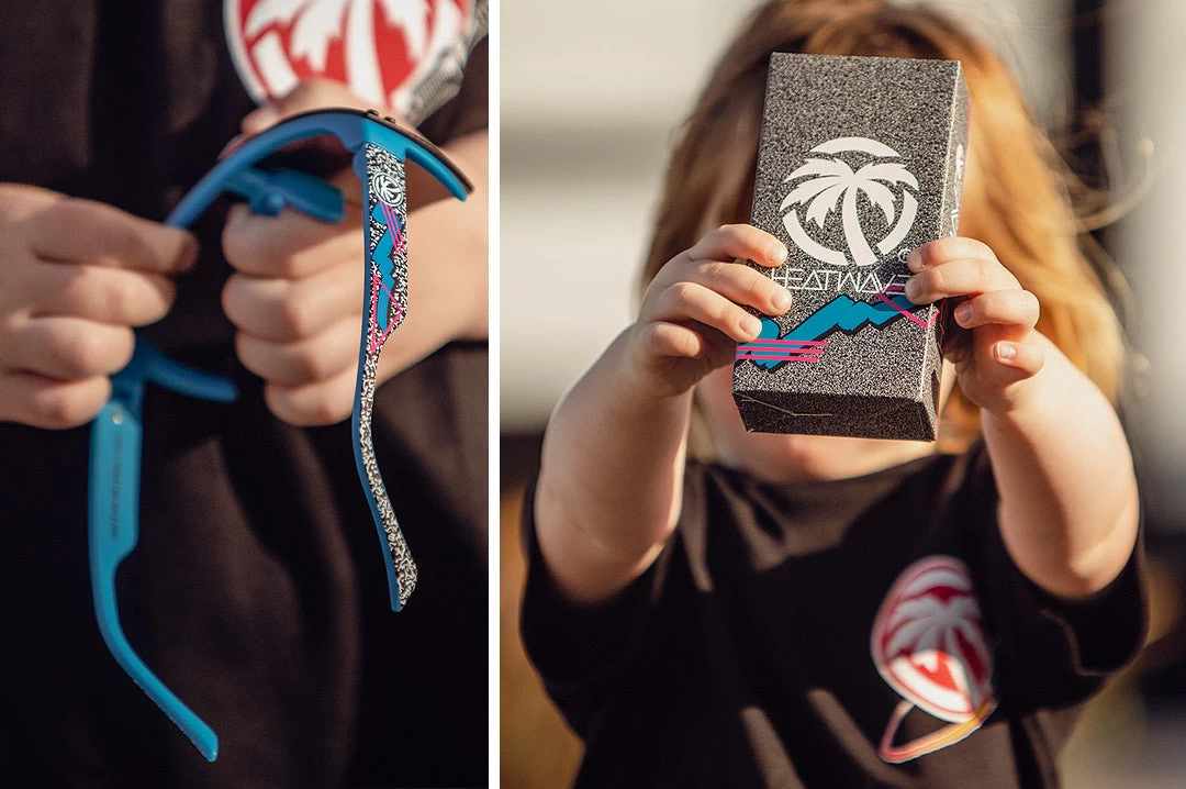 Kids Lazer Face Sunglasses: Static - Image 3