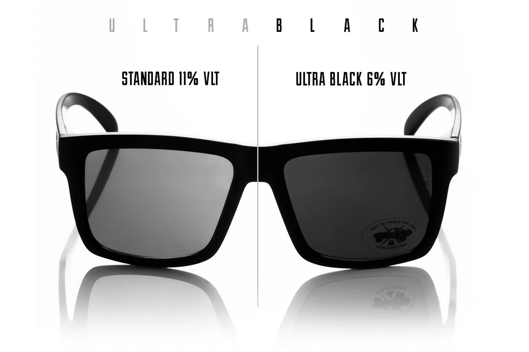 VISE Sunglasses: ULTRA BLACK - Image 3