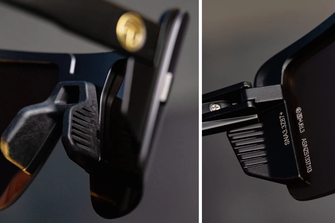 XL Vector Sunglasses: Black Z87+ - Image 7