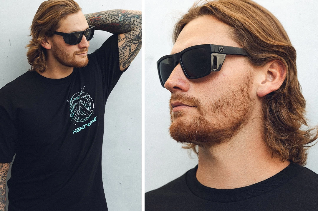 Performance Vise Sunglasses: Black Z87+ - Image 5